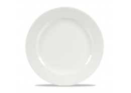 Isla White Footed Plate