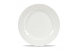 Isla White Footed Plate