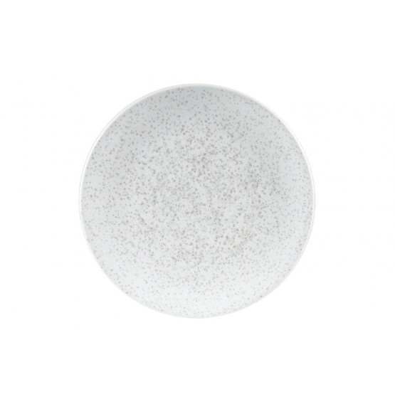 Menu Shades Caldera Chalk White Coupe Plate