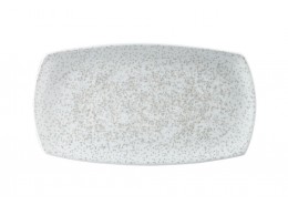 Menu Shades Caldera Chalk White Large Rectangular Plate