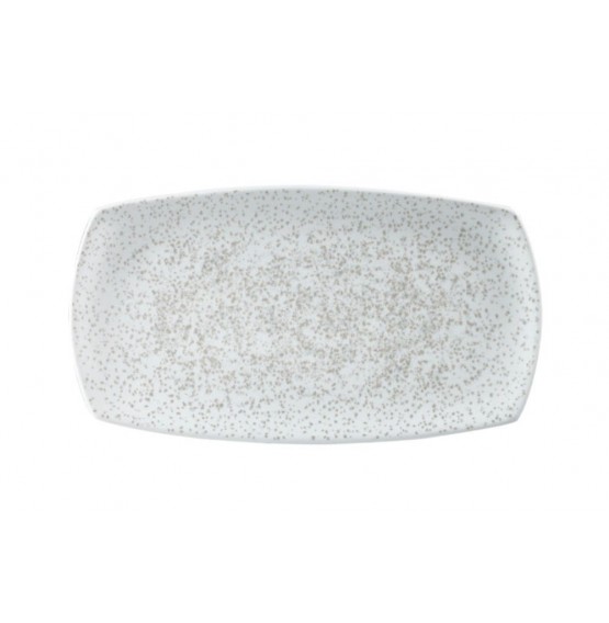 Menu Shades Caldera Chalk White Large Rectangular Plate
