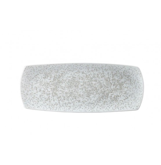 Menu Shades Caldera Chalk White Medium Rectangular Plate