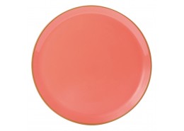 Seasons Coral Pizza Plate
