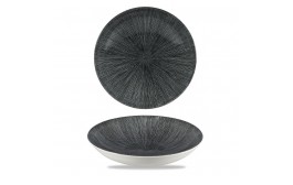 Agano Black Coupe Bowl