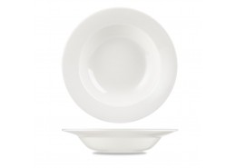 Alchemy White Rimmed Soup Bowl