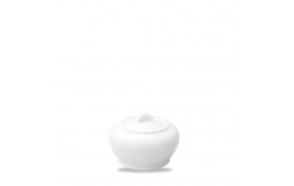 Alchemy White Covered Sugar Bowl