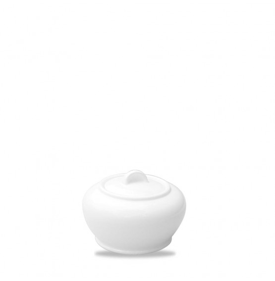 Alchemy White Covered Sugar Bowl