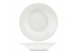 Alchemy White Round Pasta Bowl