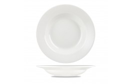 Alchemy White Round Pasta Bowl