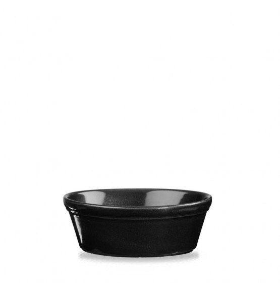 Cookware Round Pie Dish Black