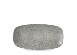 Evo Origins Natural Grey Chefs' Oblong Plate