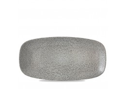 Evo Origins Natural Grey Chefs' Oblong Plate