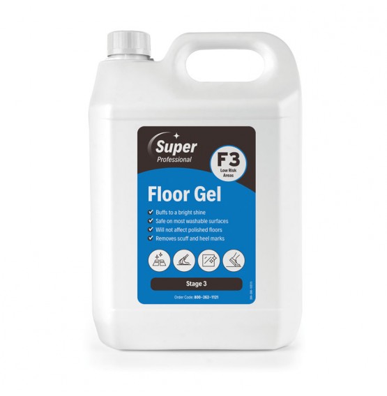 Super Professional Lemon Floor Gel Cleaner F3