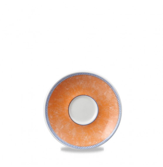 New Horizons Orange Espresso Saucer