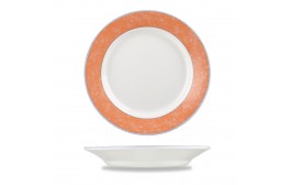 New Horizons Orange Mediterranean Dish