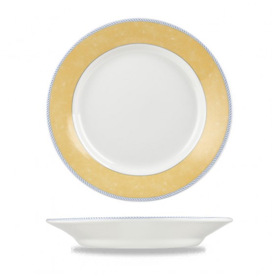 New Horizons Yellow Mediterranean Dish