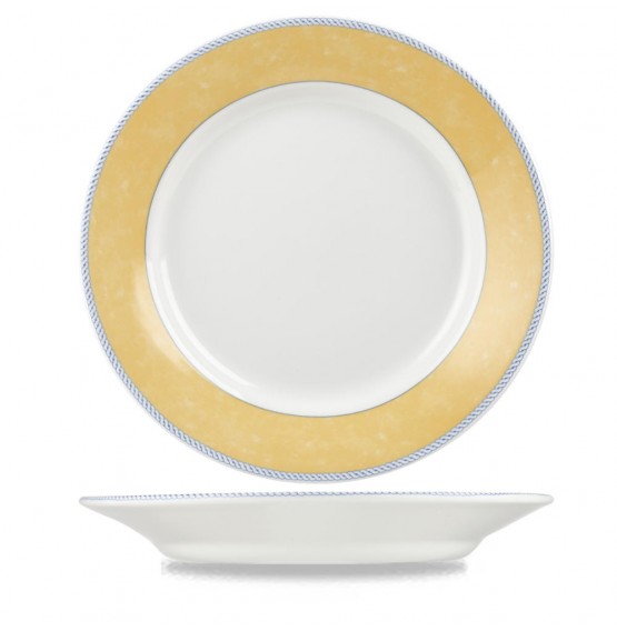 New Horizons Yellow Mediterranean Dish