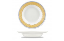 New Horizons Yellow Classic Rimmed Soup