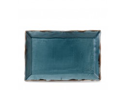 Harvest Blue Rectangular Tray