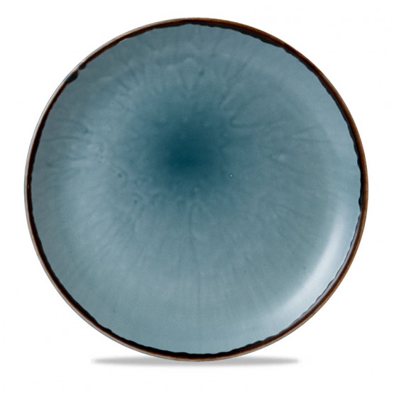 Harvest Blue Coupe Plate