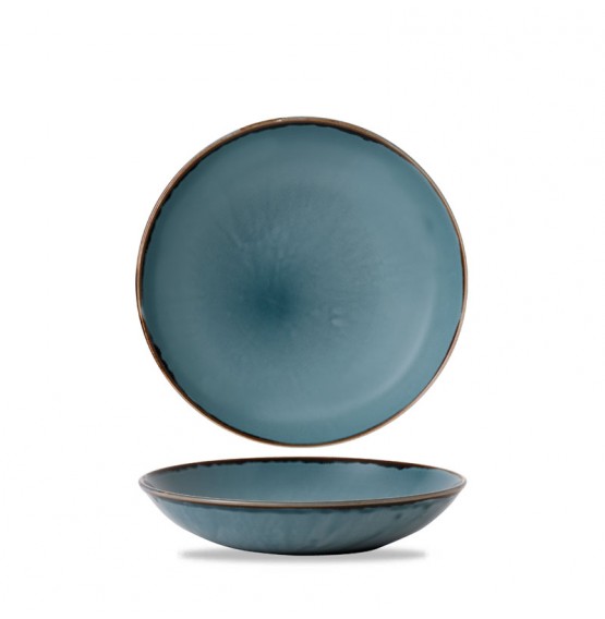 Harvest Blue Coupe Bowl