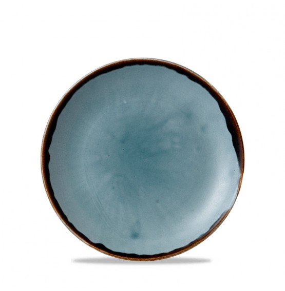 Harvest Blue Coupe Plate