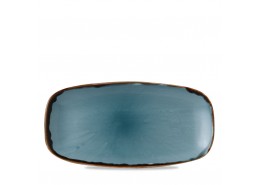 Harvest Blue Chefs' Oblong Plate