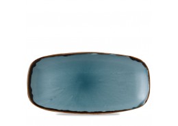 Harvest Blue Chefs' Oblong Plate