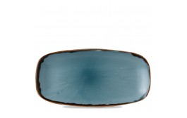 Harvest Blue Chefs' Oblong Plate