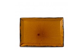 Harvest Brown Rectangular Tray