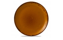 Harvest Brown Coupe Plate
