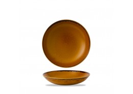 Harvest Brown Coupe Bowl