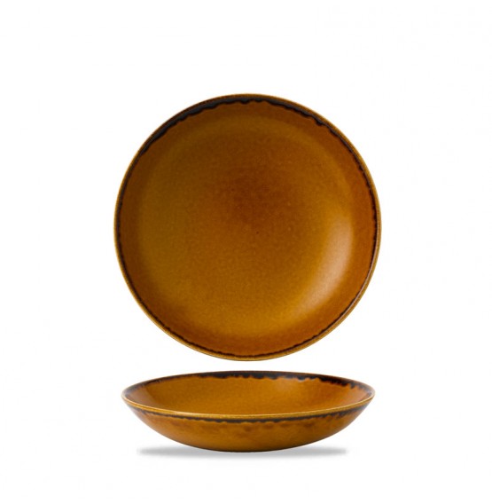 Harvest Brown Coupe Bowl