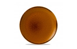 Harvest Brown Coupe Plate
