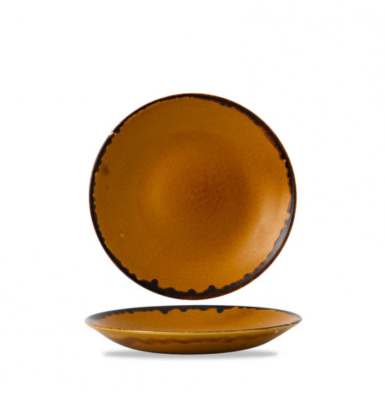 Harvest Brown Deep Coupe Plate