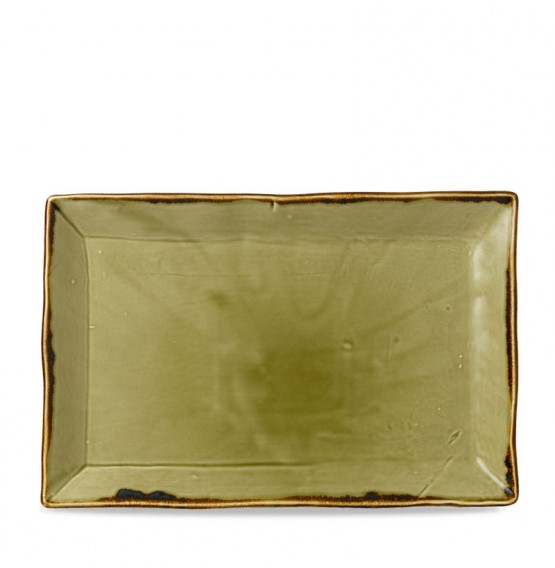 Harvest Green Rectangular Tray