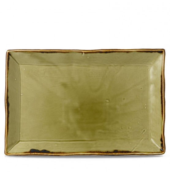 Harvest Green Rectangular Tray