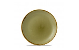 Harvest Green Coupe Plate