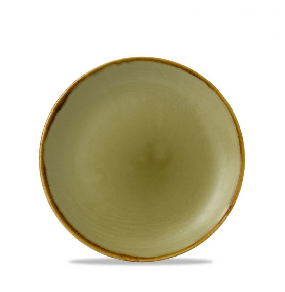 Harvest Green Coupe Plate
