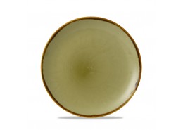 Harvest Green Coupe Plate