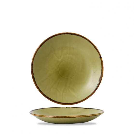 Harvest Green Deep Coupe Plate