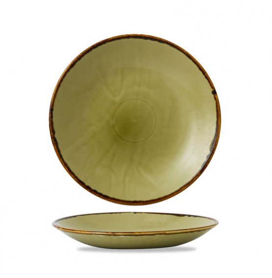 Harvest Green Deep Coupe Plate