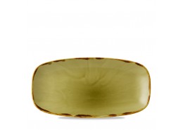 Harvest Green Chefs' Oblong Plate