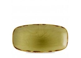 Harvest Green Chefs' Oblong Plate