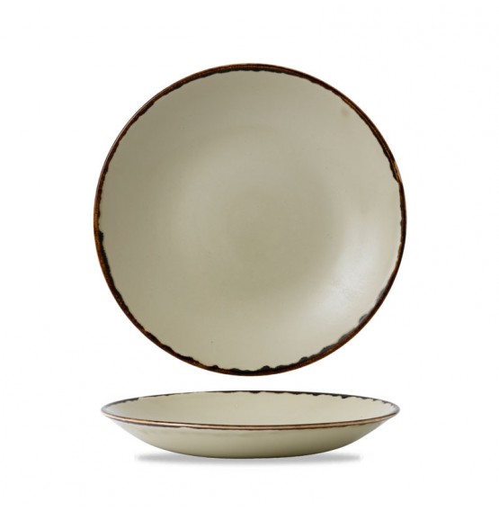 Harvest Linen Deep Coupe Plate