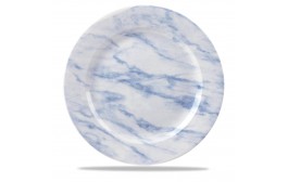 Textured Prints Blue Marble Plate