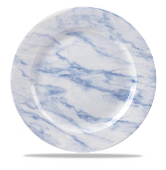 Textured Prints Blue Marble Plate