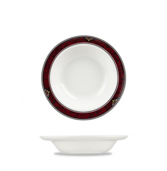 Milan Rimmed Fruit Bowl