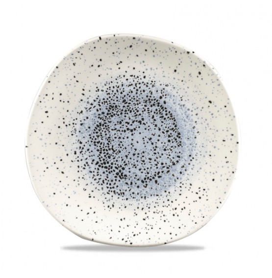 Mineral Blue Organic Round Plate