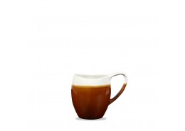 Monochrome Cinnamon Brown Bulb Mug